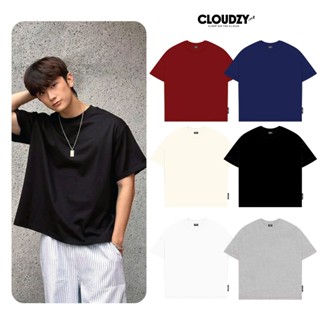 Áo phông nam nữ unisex tay lỡ PREMIUM CLOUDZY thun form rộng local brand teen cổ tròn oversize