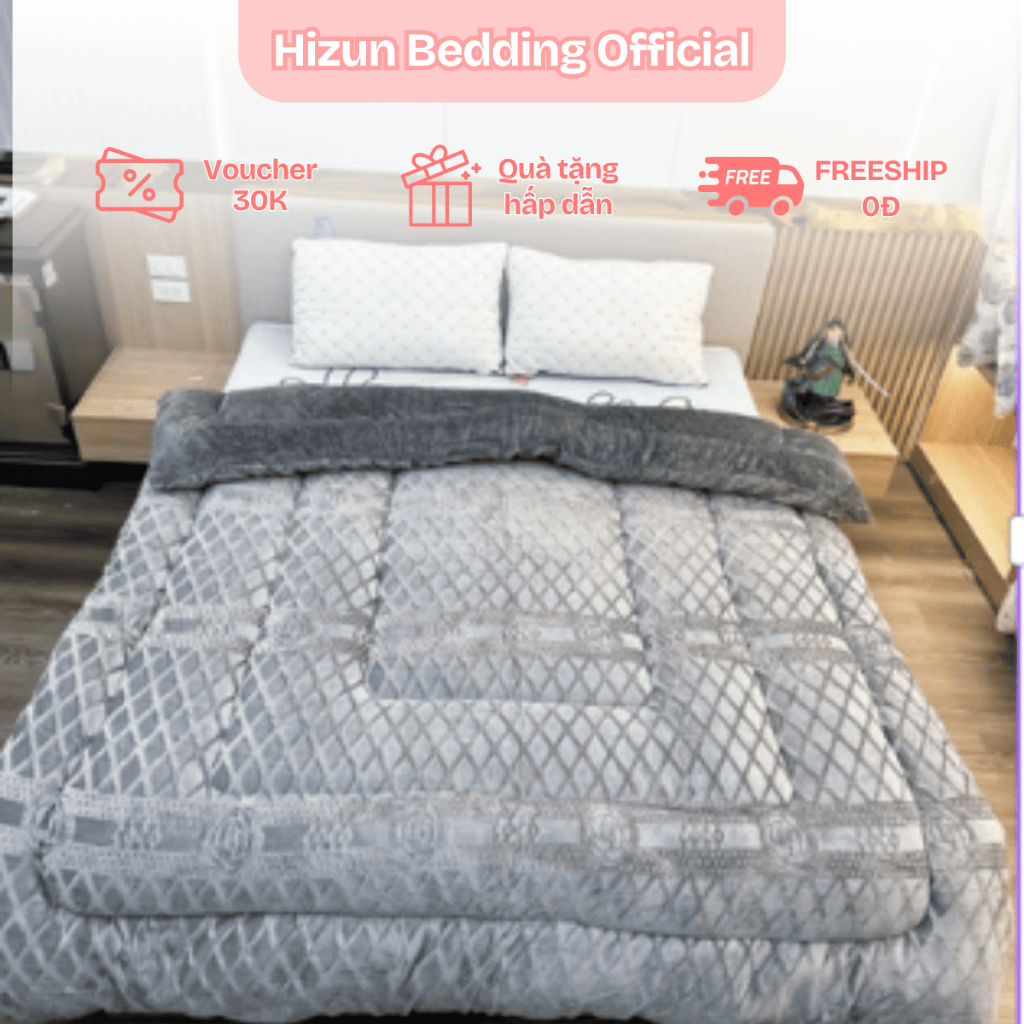 Chăn Lông Thỏ, Chăn Côc Vip 4kg -Hàng Nhập Khẩu ND27