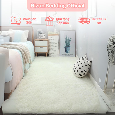 Thảm Lông Trải Sàn Hizun Decor Trang Trí, Trải Sàn Phòng Khách, Phòng Ngủ 1m6x2m