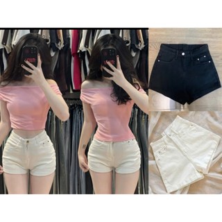 Quần Đùi Jeans Nữ Cạp Cao – Basic, Dễ Phối, Hack Dáng Siêu Đỉnh!