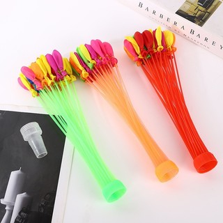  Bóng Nước 111 Quả Chùm – Bong Bóng Nước Lắp Sẵn Tự Buộc Kèm Đầu Nối Vòi Đồ Chơi Mùa Hè Cho Bé 