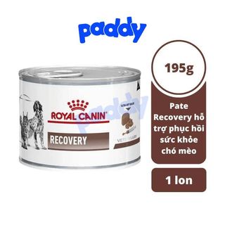  Pate Cho Chó Mèo Phục Hồi Sức Khỏe Royal Canin Recovery  Lon 195g  