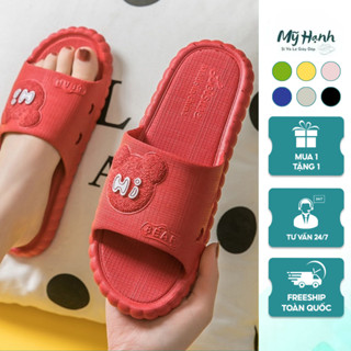  Dép Nam Nữ hình Gấu Hi Siêu êm Mềm nhẹ đi trong văn phòng siêu êm siêu mềm SP80 
