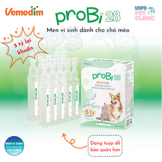  Probi 28 - Men Vi Sinh Dành Cho Chó Và Mèo Với 5 Tỷ Lợi Khuẩn 