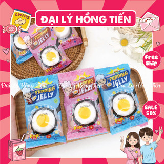  Combo Kẹo Thạch Pudding Trứng Ốp La Mix Kẹo Nổ Tuổi Thơ Đồ ăn vặt 