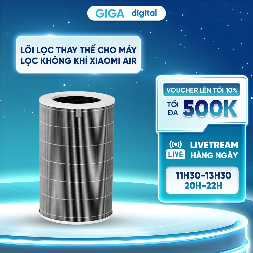 Lõi lọc thay thế cho máy lọc không khí Xiaomi Air Purifier 4 Compact, 4 Lite, Gen 4, 4 Pro, Elite