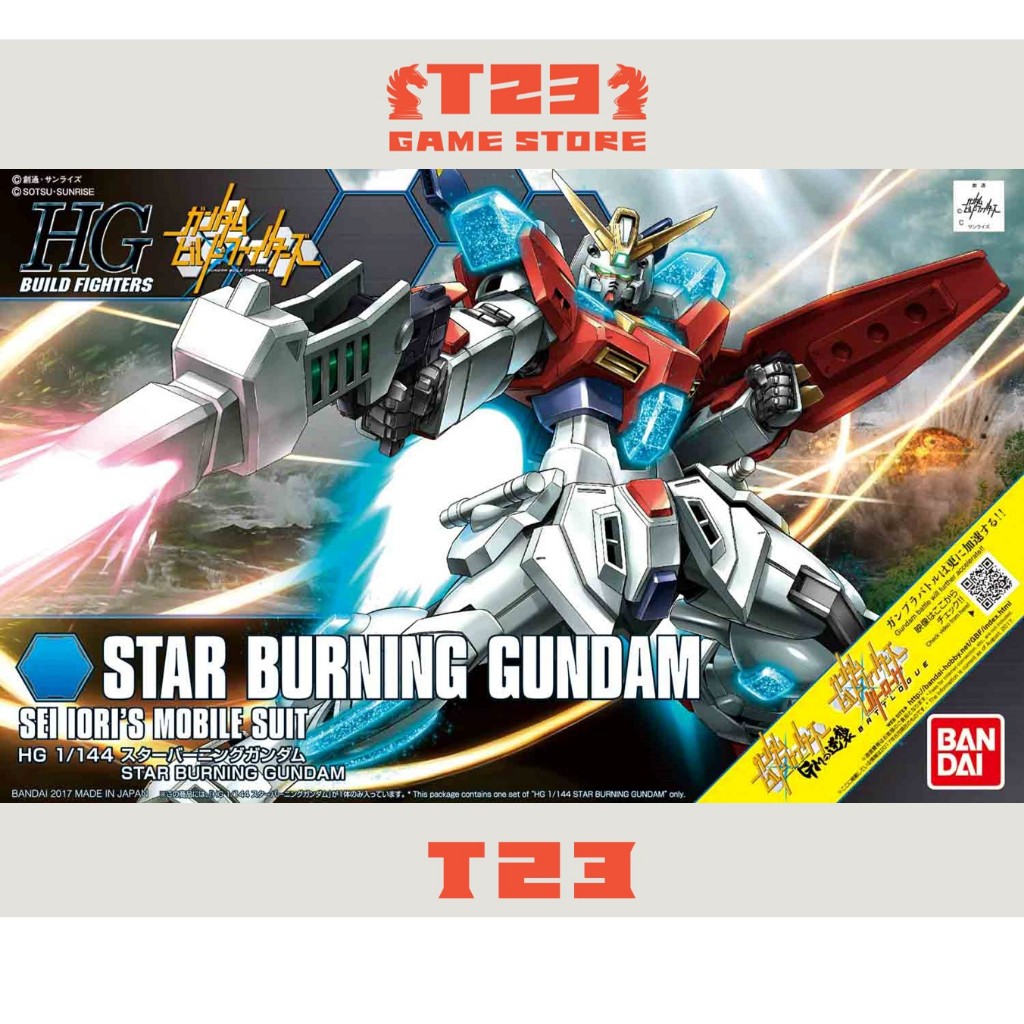 HG Star Burning Gundam – HG – 1/144 – HGBF – MÔ HÌNH GUNDAM CHÍNH HÃNG BANDAI