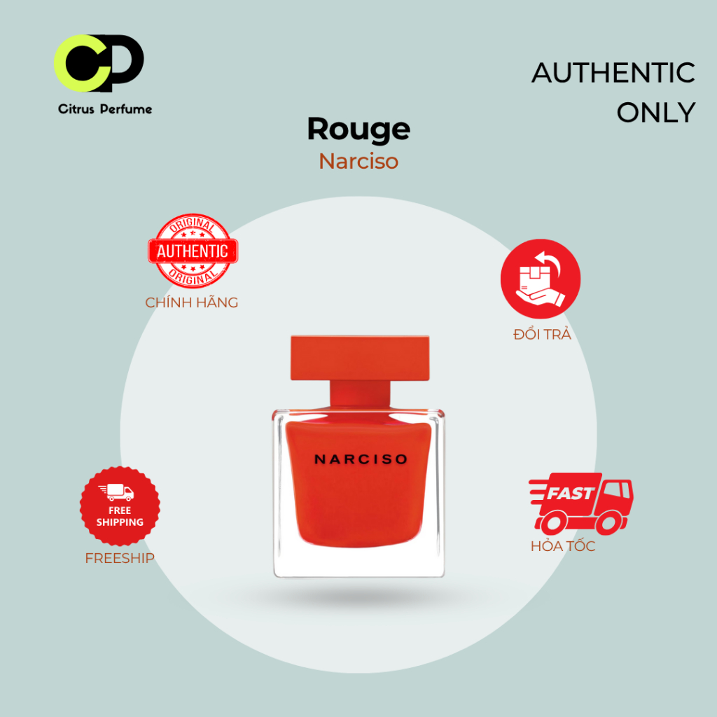 10ml Rouge EDP | Nước hoa nữ | Citrus Perfume