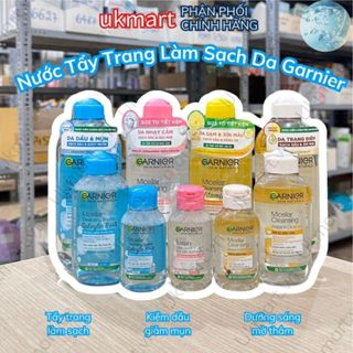 Nước Tẩy Trang cho mọi loại da - Garnier Micellar Cleansing Water 50ml, 125ml, 400ml
