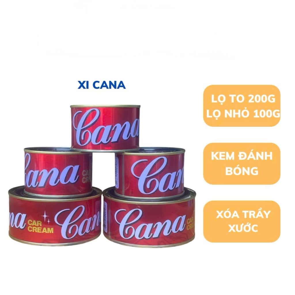 Cana Đánh Bóng Mờ Vết Xước (100g vs 220g)
