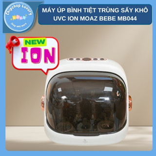 Máy úp bình sữa bản mới, tiệt trùng sấy khô tia uvc ion moaz bébé mb044 bảo hành chính hãng 1 năm