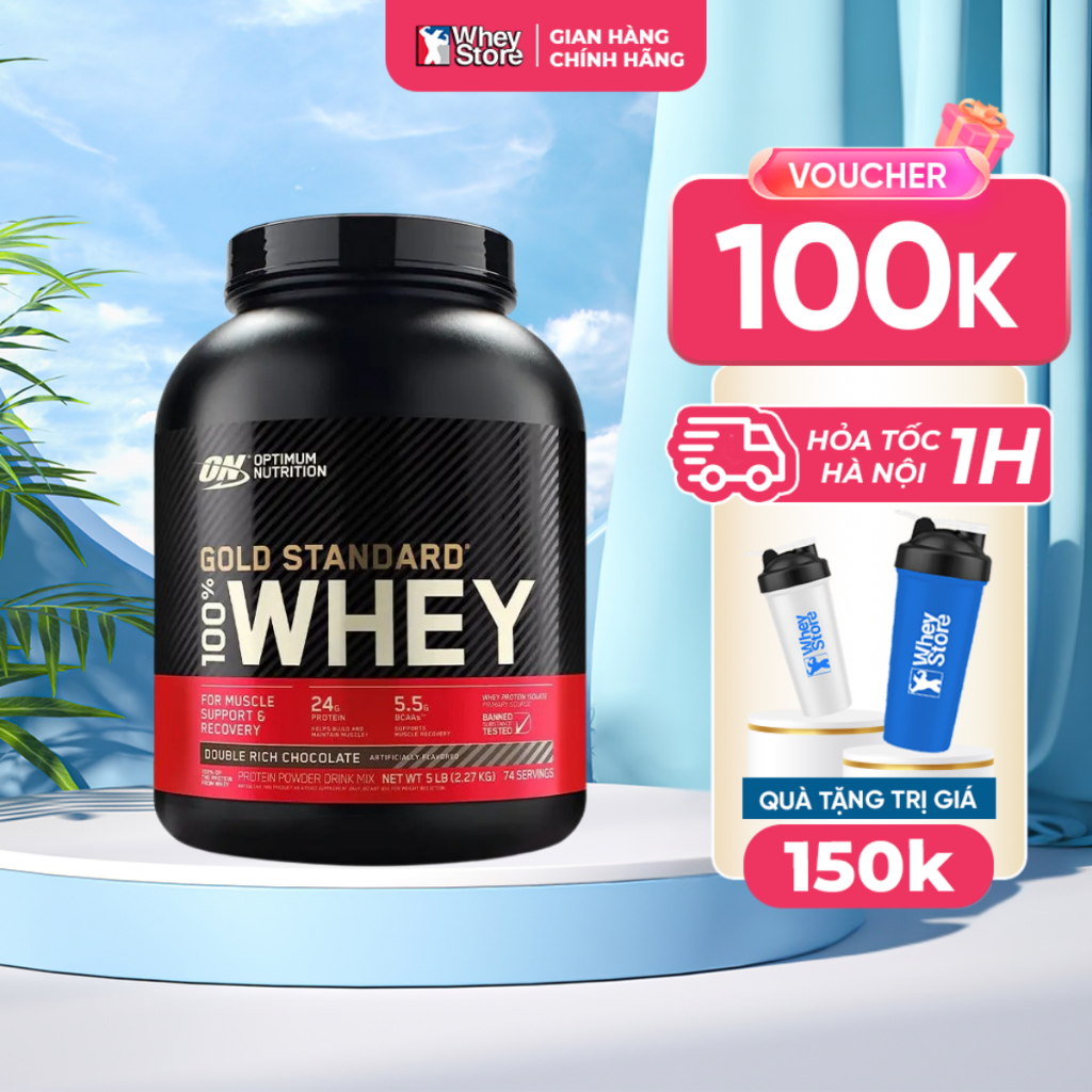 Sữa Tăng Cơ Optimum Nutrition Gold Standard 100% Whey Chính Hãng