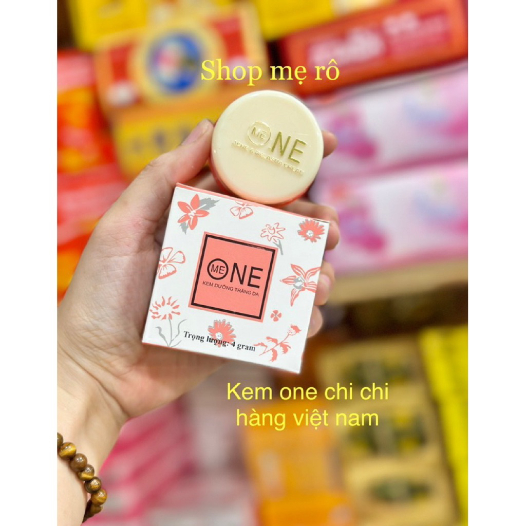 Lẻ 1 hủ kem dưỡng trắng da Me One hủ 4,5gram (chi-chi)