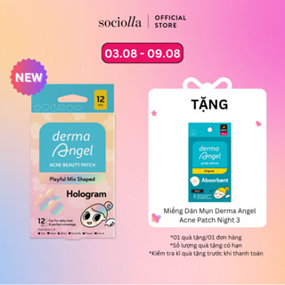Miếng Dán Mụn Vui Nhộn Derma Angel Acne Beauty Patch - Perfect Coverage