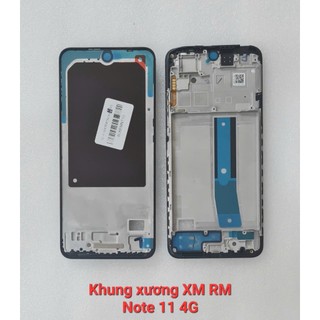 Bộ vỏ Xiaomi Redmi Note 11 4G (gồm vỏ, lưng, xương, phím bấm, kính cam, khe sim)
