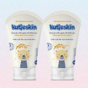 Combo 02 Kem bôi dịu da cho bé Kutieskin - 2 KKD01