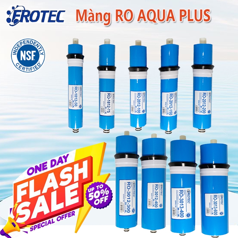 Màng RO gia dụng 50G-800G, loại bỏ 96% muối giá sỉ