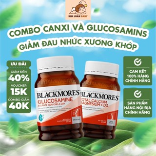 Viên uống bổ sung Canxi Total Calcium & Magnesium + D3 Blackmores của Úc giúp chắc khoẻ xương khớp 200 viên
