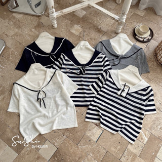 Áo len mongtoghi cổ khăn thuỷ thuỷ, Áo len trẻ trung Hàn Quốc AL2554 - NhiNhi Shop