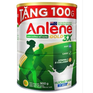 Sữa Anlene Gold 3X Hương Vani 900g( HSD 5/2026)