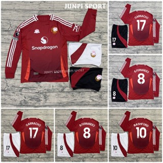 ÁO QUẦN BÓNG ĐÁ DÀI TAY CLB MANCHESTER UNITED - VẢI GAI THÁI SIÊU CẤP