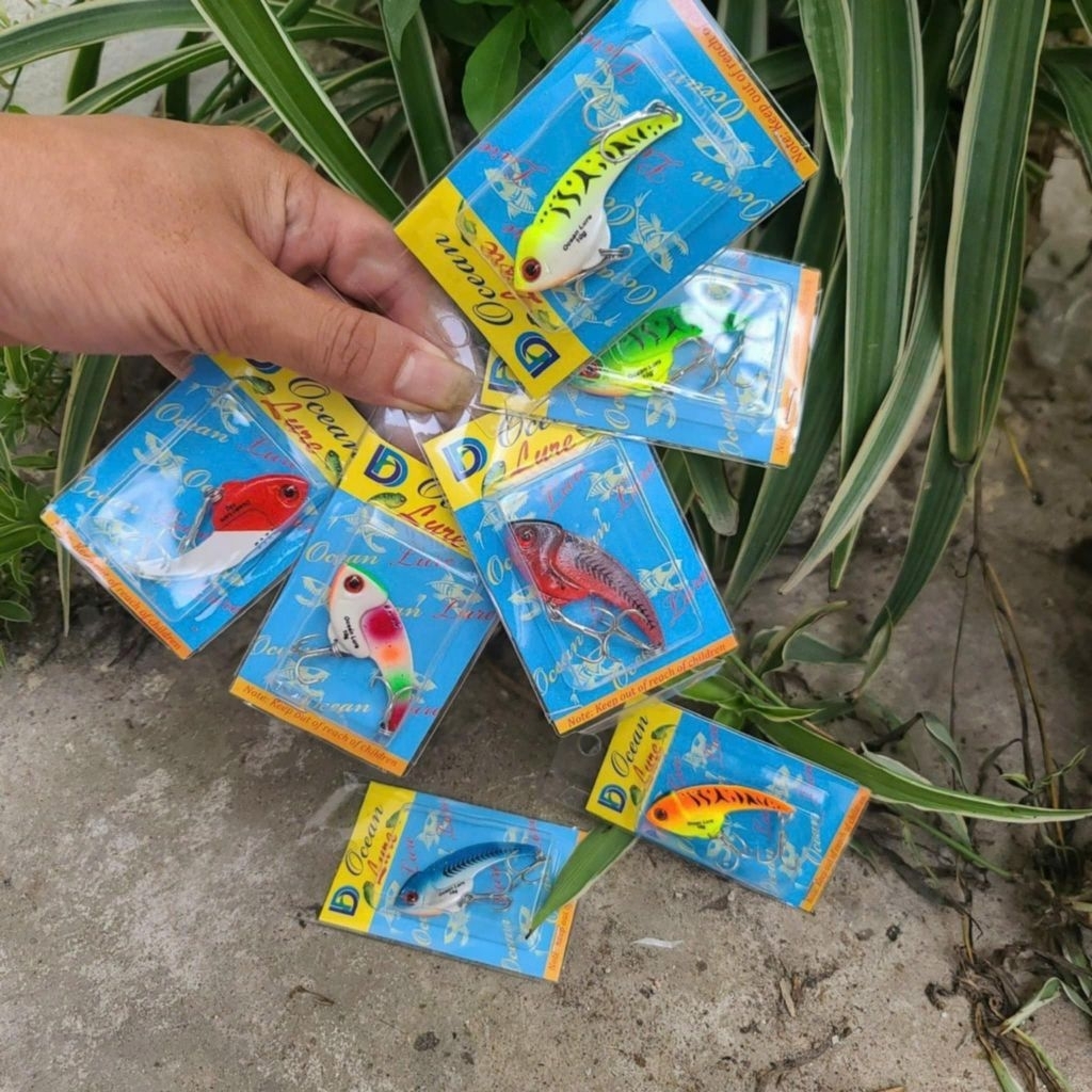 Mồi Câu Lure Cá Sắt Orcichi, Fishen, Cicada Tầng Đáy