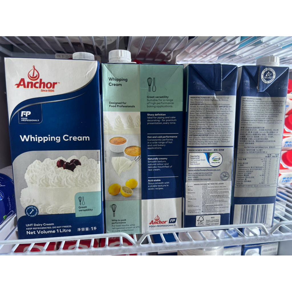 [Hoả Tốc] Whipping Cream Anchor, 1Lít