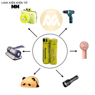 Pin - Battery 18650 dung lượng cao 2600mAh 5C 10A Panasonic - Dùng cho các thiết bị điện tử