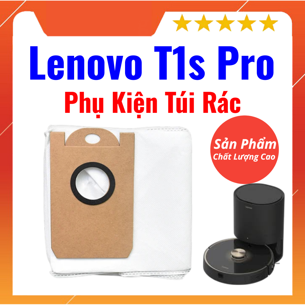 Túi rác Robot Lenovo Lenovo T1/ T1 PRO/ T1 S  tự động đổ rác - Phụ kiện Robot hút bụi