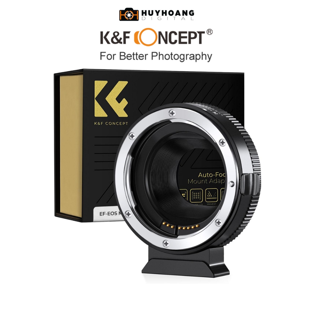 Ngàm chuyển K&F CONCEPT EF-EOS M II AF - KF06.519
