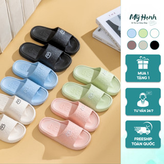  Dép Nữ quai ngang Gấu Home đi trong văn phòng dép đi trong nhà Bear Home nhà tắm đi biển SPN30 