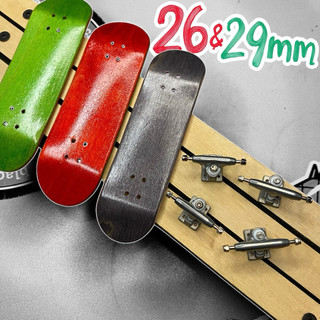[POPSICLE] Ván trượt ngón tay gỗ maple 5 lớp, maple fingerboard 26&29mm