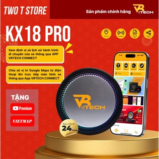 Carplay Android Box VRTECH KX-18 Plus & Pro 2025 Chính Hãng, 2 Phiên Bản CPU 8 Nhân QCM6115,QCM6225, Android 13 cho ô tô