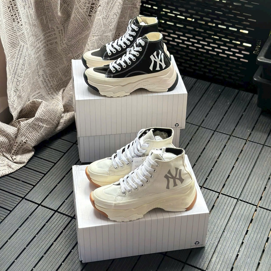 Giày MLB Chunky High New York Yankees  Size 36-44,MLB cao cổ