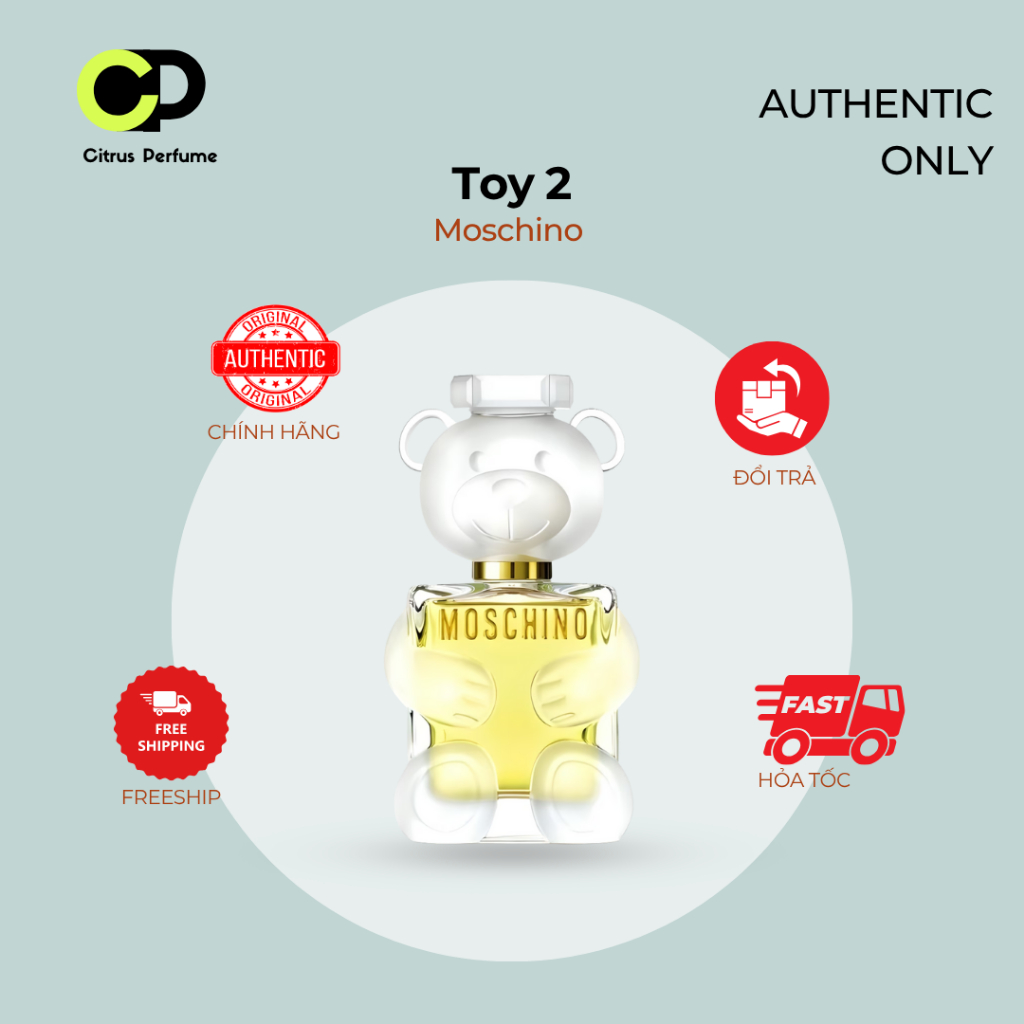 10ml Moschino Toy 2 | Nước hoa nữ | Citrus Perfume