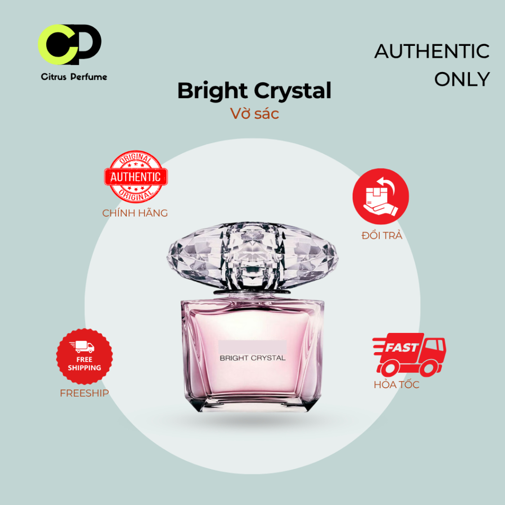 10ml • Bright Crystal - Versace - | Nước hoa nữ | Citrus Perfume