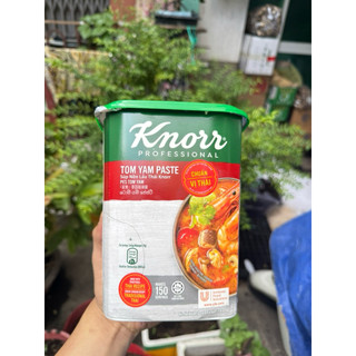 Súp nền lẩu Thái knorr Tom Yam paste hộp 1.5kg
