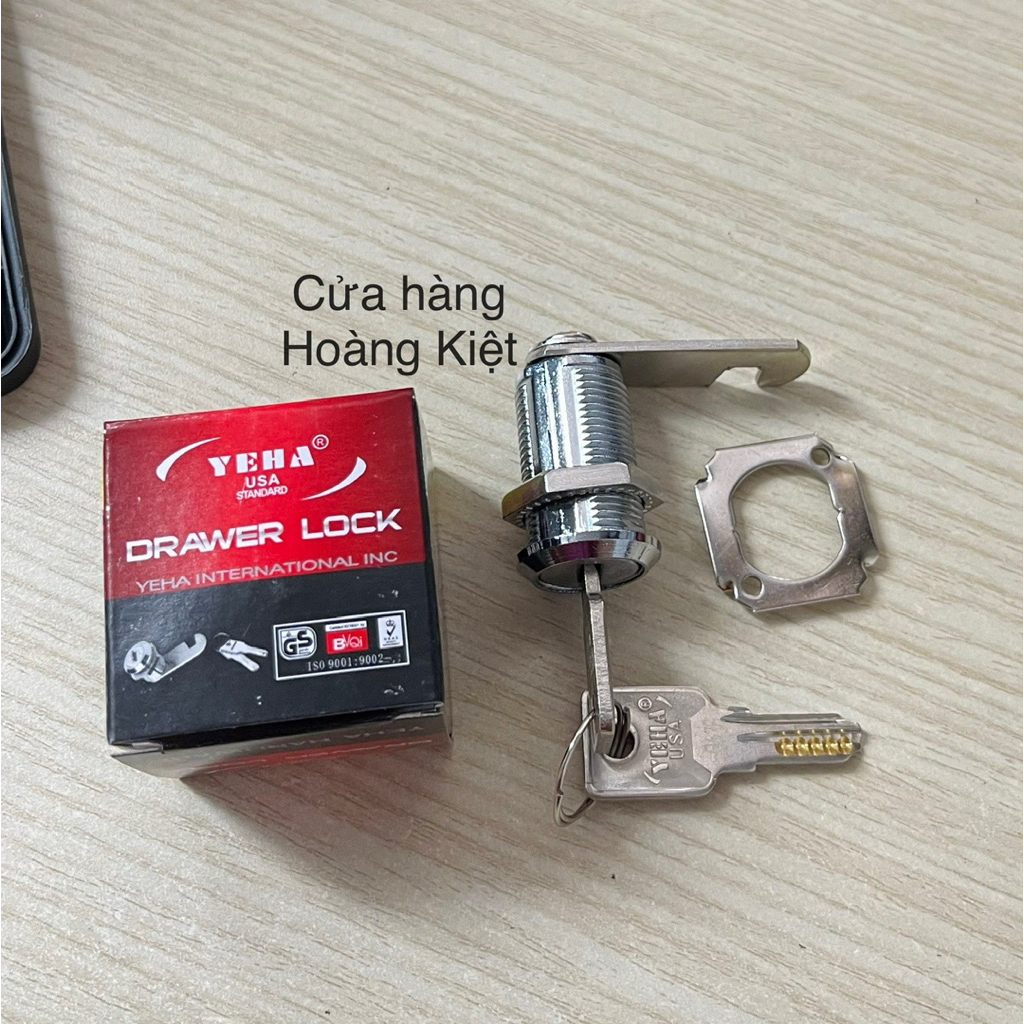 Ổ Khóa Tủ Gỗ Móc YEHA Hàng Đài Loan