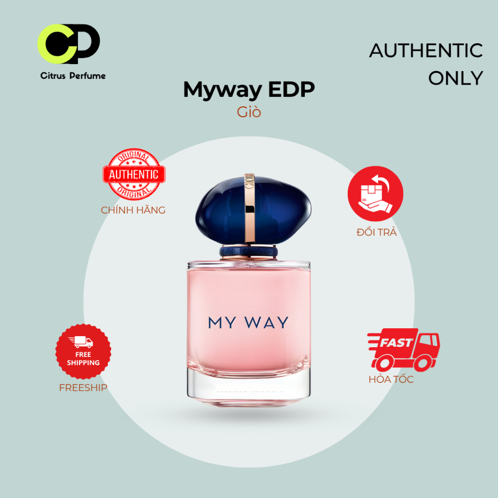 10ml Myway EDP| Nước hoa Nữ | Citrus Perfume