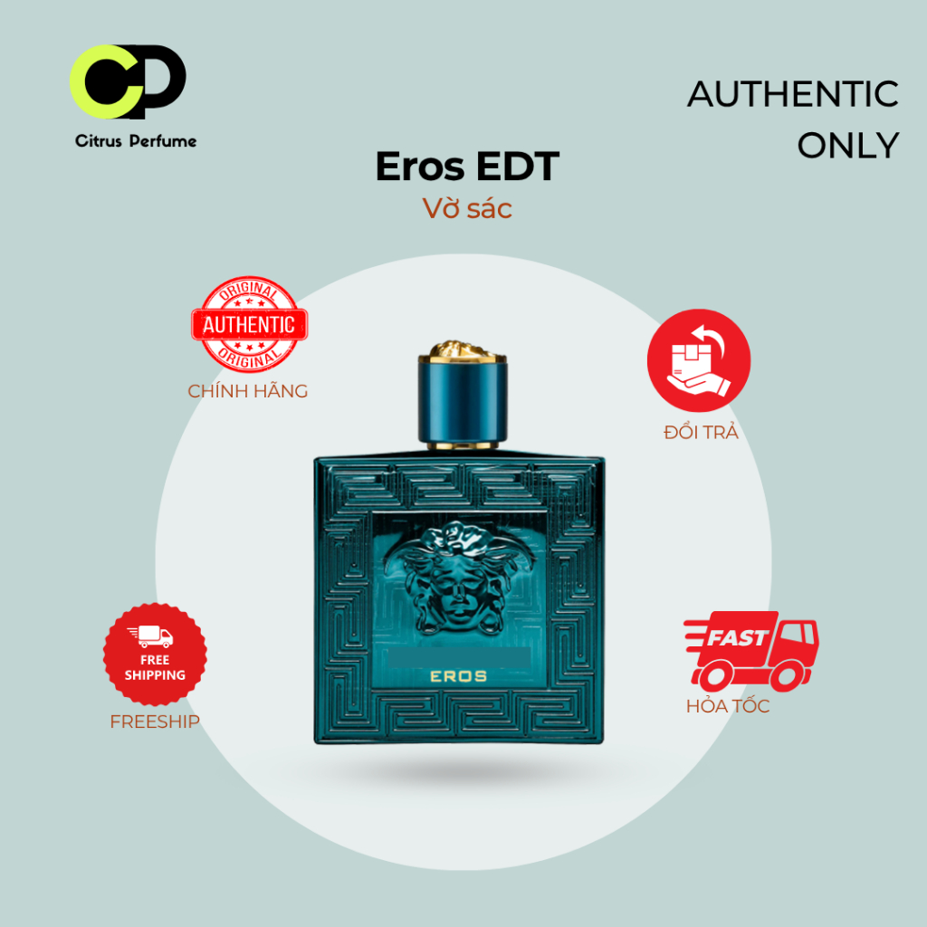10ml Versace Eros EDT | Nước hoa nam | Citrus Perfume
