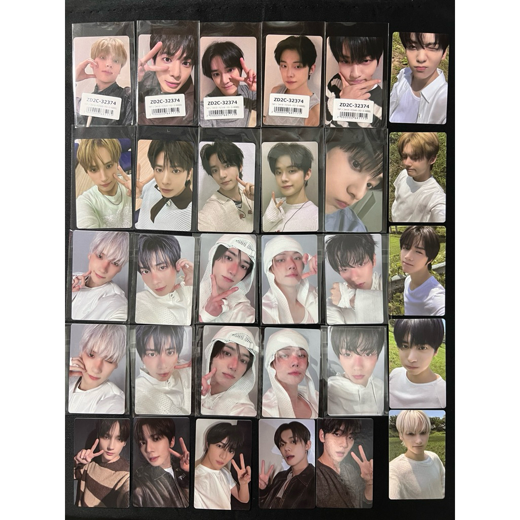 Card Photocard TXT Together Soobin Beomgyu Kai Taehyun Yeonjun Chính Hãng Official