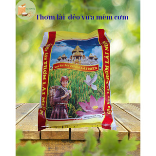  Gạo Thơm Lài cao cấp  10kg  dẻo vừa mềm cơm 