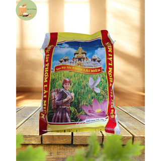Gạo Thơm Lài cao cấp (10kg) dẻo vừa mềm cơm