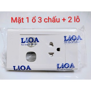 [CHÍNH HÃNG] Thiết bị mặt ổ cắm, công tắc, mặt nạ ổ LIOA chống cháy