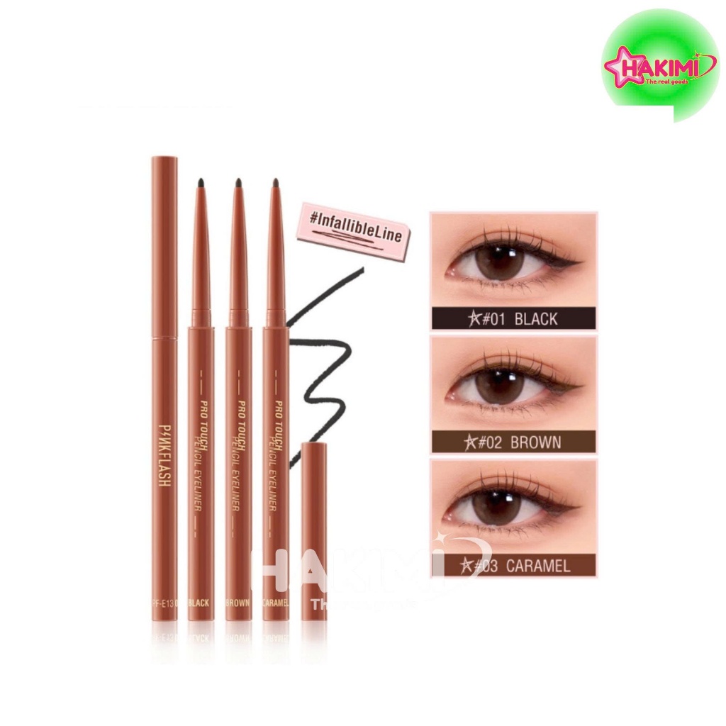 Chì Kẻ Mắt PINKFLASH - Pro Touch Pencil Eyeliner 0.1g