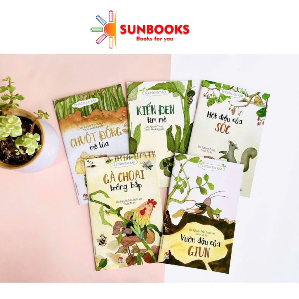 Sách - Truyện thơ Từ Những Hạt Mầm (cuốn lẻ tự chọn) - Kim Đồng