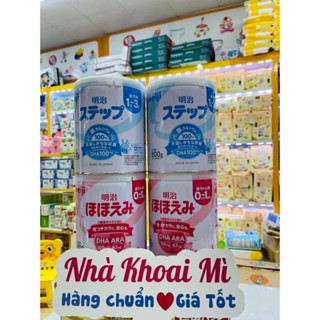 [ DATE MỚI NHẤT ] Sữa Meiji số 0-1 và số 1-3 (800gr và hộp 24 thanh) nội địa Nhật
