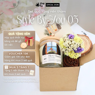  Nến thơm thư giãn Thefu Cao Cấp Quà Tặng Sinh Nhật Mùi Glory Charm Hương Sang Trọng Tinh Tế 120G 