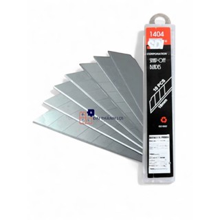  Vỉ 10 Lưỡi Dao Rọc Giấy SDI 1404 Loại Lớn Kích Thước 18mm 