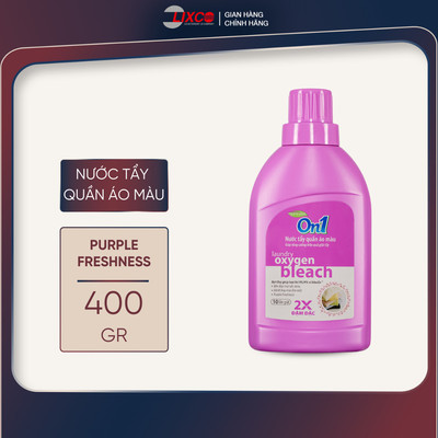 Nước tẩy quần áo On1 màu hương Tropical Blossom 400g N7602 khử mùi hôi ẩm mốc lưu hương thơm mát